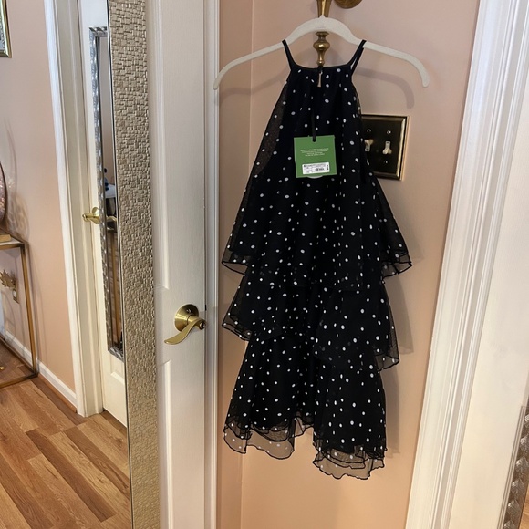 NWT Kate Spade New York for Target Women's Mini Polka Dot Tiered Mini Dress - Picture 4 of 11